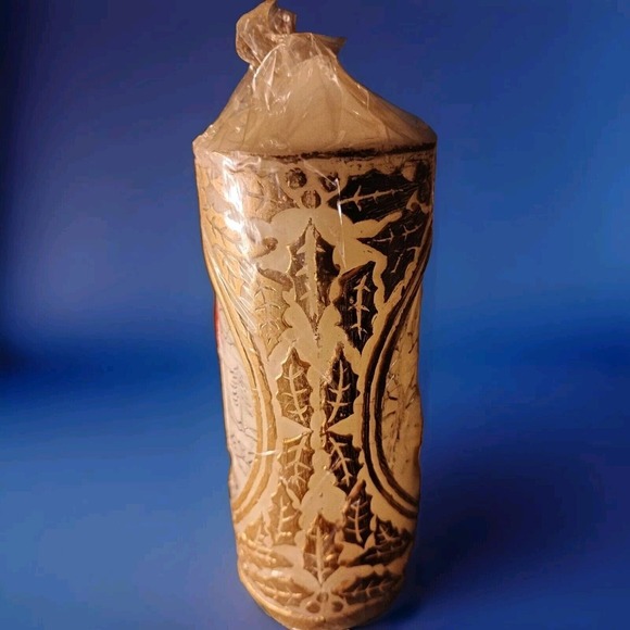 MCM Candle 6" Asian Santa Christmas Reindeer HANDCRAFTED VNTG NEW Jasco 3D 1950s - Picture 3 of 4